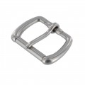 B1187 1 1/4" Nickel Matte, Roller Buckle, Solid Brass