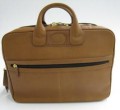 Leather Briefcase Brown