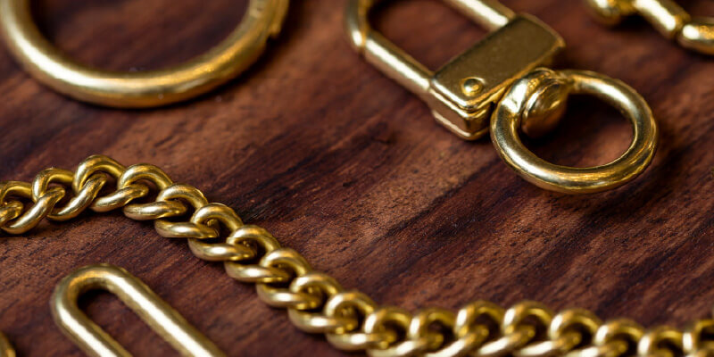 1240 brass hardware for leathercraft Shop Brass Hardware
