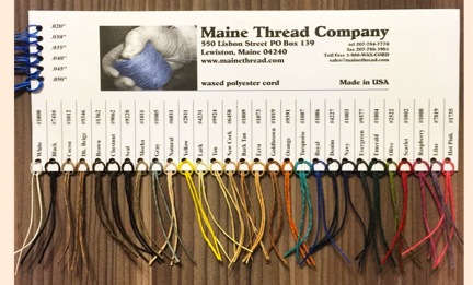 Maine Thread Waxed Cord